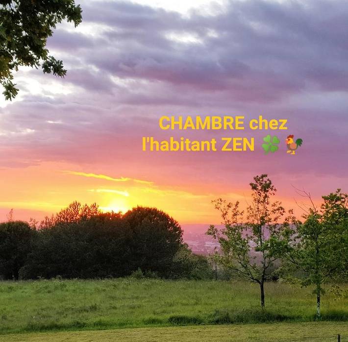 Gîte pour 3 personnes, avec vue ainsi que jardin et piscine à Saint-Jean-de-Thurac