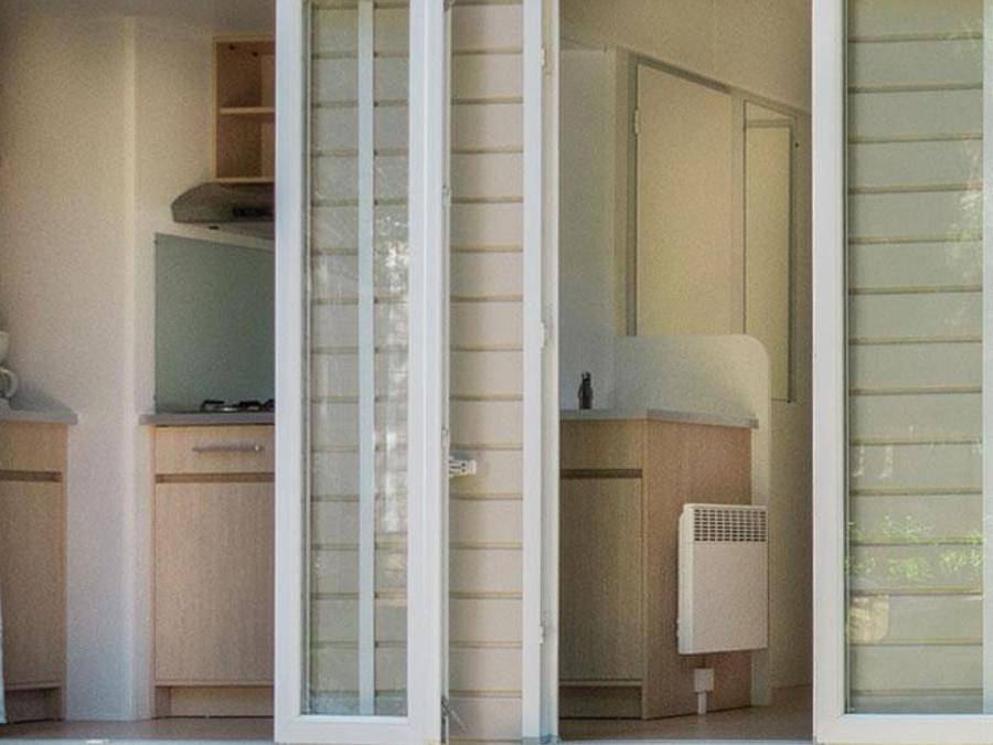 Camping Moulin de David - Mobilheim 4 personen - Evo 24 24m² 2 Schlafzimmer (Samstag bis Samstag) - Neuheit 2020 in Gaugeac, Périgord Pourpre