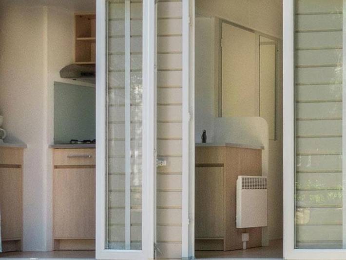 Camping Moulin de David - Mobilheim 4 personen - Evo 24 24m² 2 Schlafzimmer (Samstag bis Samstag) - Neuheit 2020 in Gaugeac, Périgord Pourpre