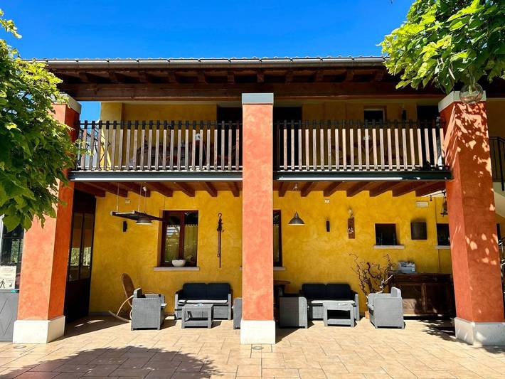 Location de vacances pour 3 personnes, avec piscine ainsi que vue et jardin, animaux acceptés à Valdobbiadene - 4