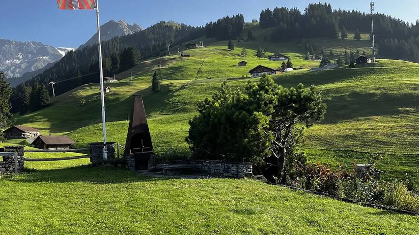 Location de vacances pour 6 personnes, avec jardin, animaux acceptés à Adelboden - 2