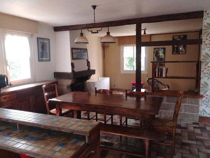 Location de vacances pour 7 personnes, avec jardin et terrasse dans Plage Kerfany - 3