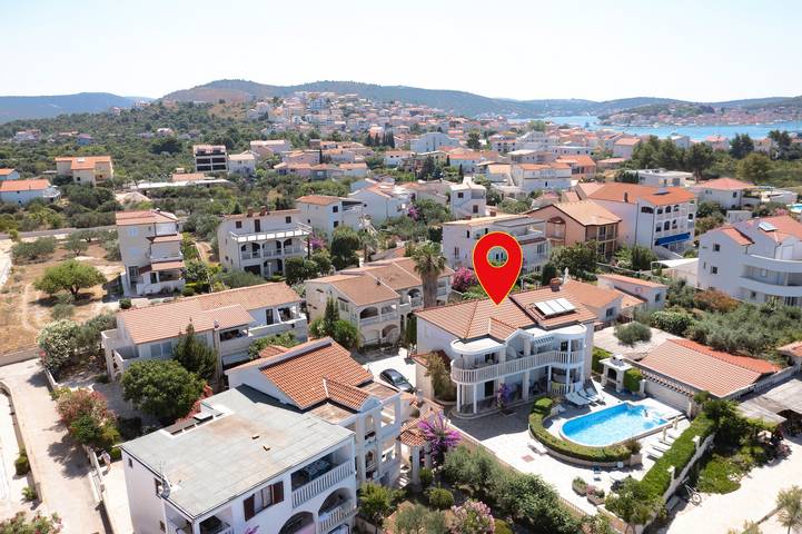 Gîte pour 2 personnes, avec balcon/terrasse et piscine à Rogoznica - 4