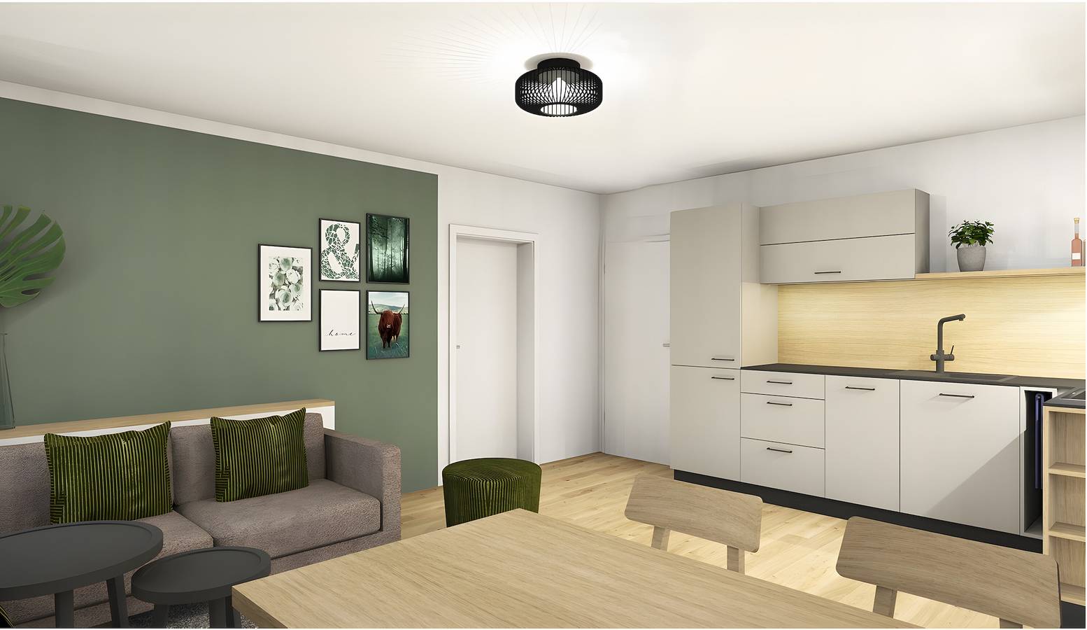 Ganze Wohnung, Ferienwohnung Säntis, 45qm mit Balkon und Wlan in Lindau, Bayerisch Schwaben