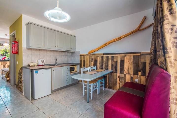 Hel studio-lejlighed, Studio for 3 personer med balkon in Arillas, Korfu