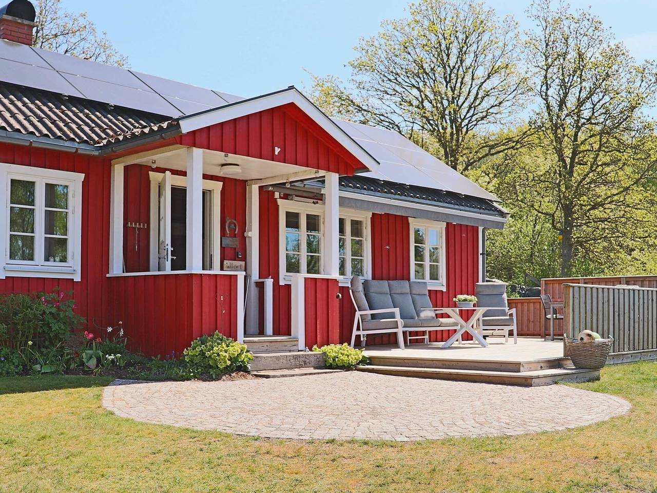 Hus för 6 Personer, med terass och trädgård