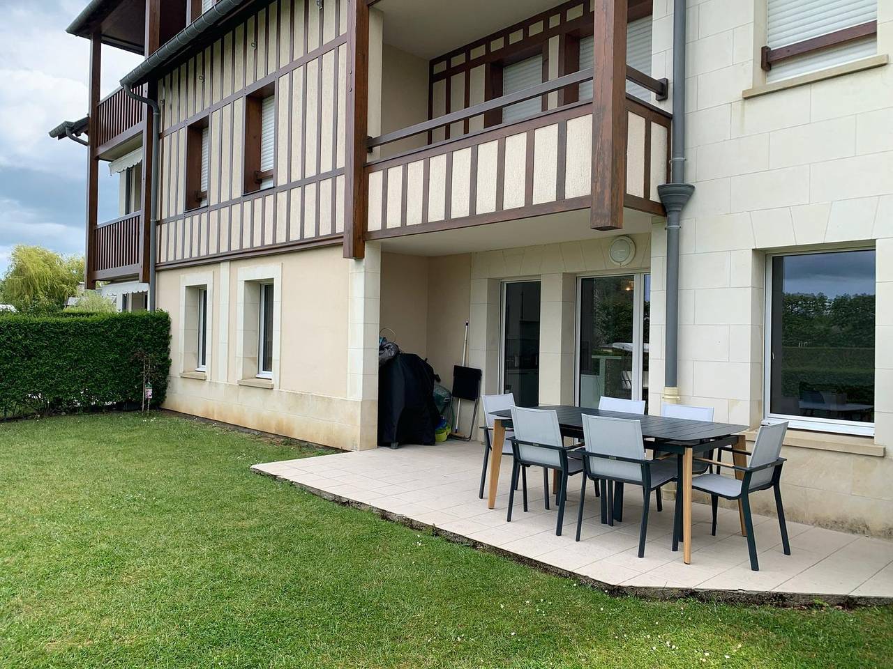Ganze Wohnung, Flat & Private Garden - Clairefontaine/Deauville in Tourgéville, Lisieux und Umgebung