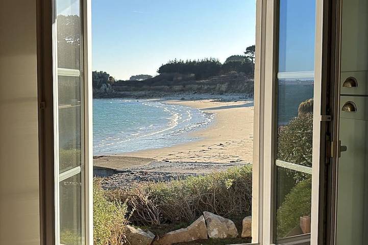 Location de vacances pour 5 personnes, avec jardin dans Plage Porz Hir