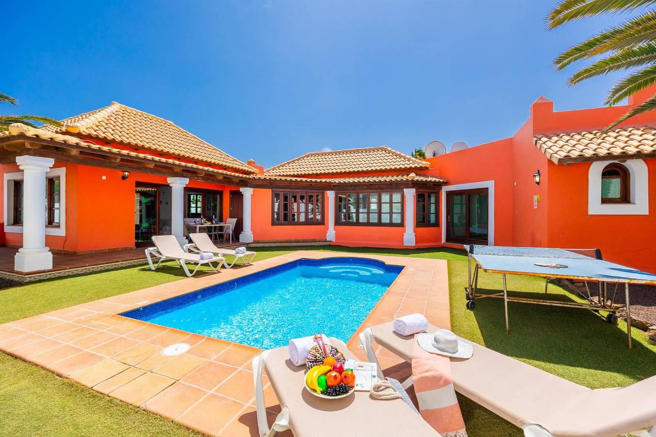 Chalet para 4 personas con terraza in Oasis Tamarindo, La Oliva