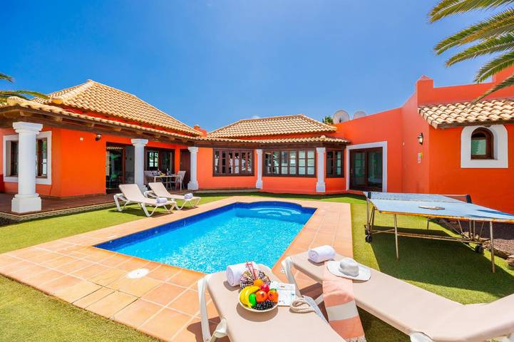 Villa voor 4 personen, met terras op Fuerteventura