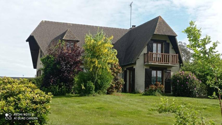 Appartement de vacances pour 4 personnes, avec Terrasse ainsi que Jardin et Vue