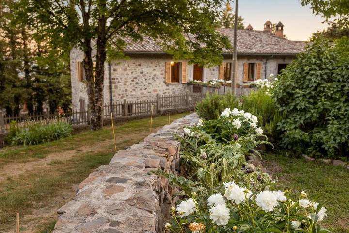 B&b per 7 persone, con panorama e giardino in Val d’Orcia