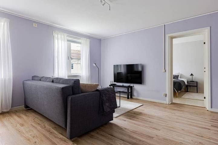 Ganze Wohnung, Bright & Spacious Getaway in Söderhamn, Hälsingland