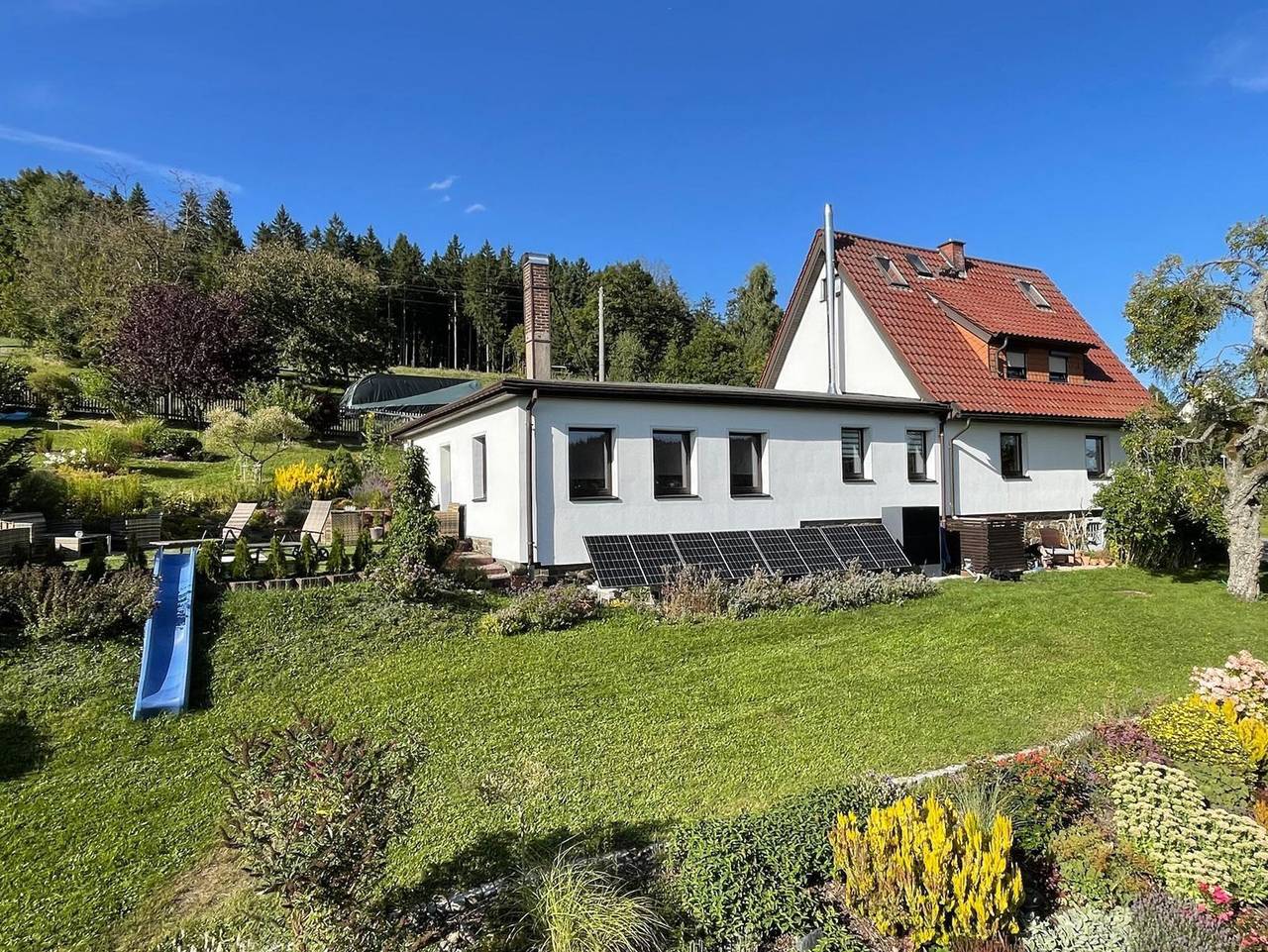 Ganze Ferienwohnung, Ferienwohnung Auf der Sonnenseite - Ferienwohnung mit 2 Schlafräumen und Kamin in Zwota, Klingenthal
