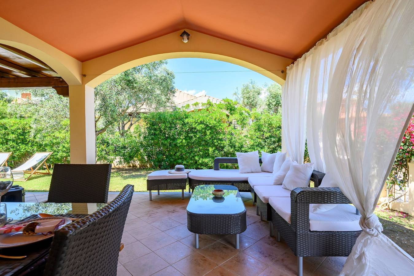 Casa vacanze 'Villa Dalila' con terrazza privata, giardino privato e aria condizionata in Foxi Murdegu, Tertenia