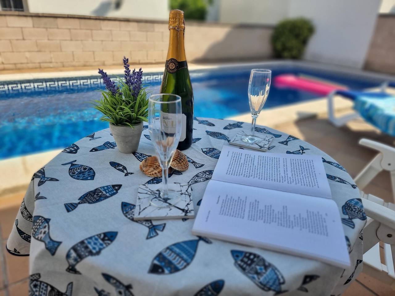 Ferienhaus für 4 Personen mit Pool in l'Escala, Oberampurien