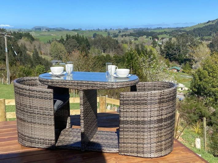 Blockhütte für 2 Personen, mit Garten - 1