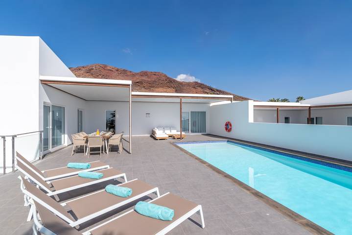 Ferienhaus für 8 Personen, mit Garten in Playa Blanca