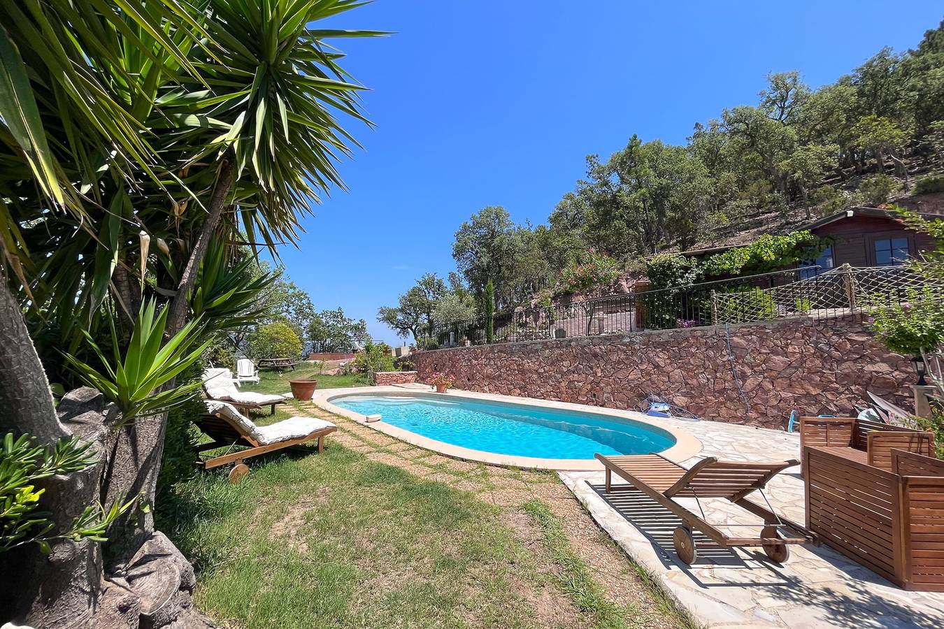 Chalet para 12 personas con piscina in Frejus, Massif de l'Esterel