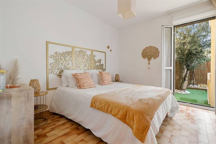 Appartement de vacances pour 2 personnes, avec jardin à Carry-le-Rouet