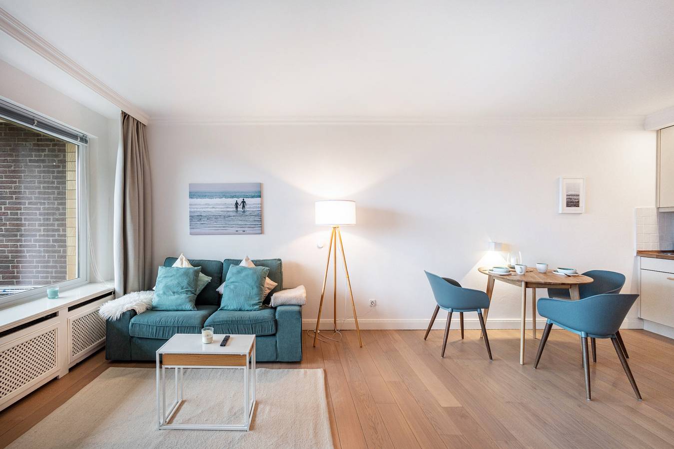 Ganze Wohnung, Ferienwohnung Waves" mit Meerblick, Balkon und Wlan in Ostseebad Travemünde, Lübecker Bucht