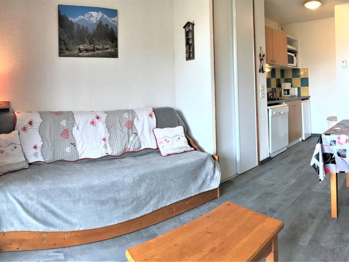 Chalet pour 4 personnes, avec piscine et balcon dans Le Corbier - 3