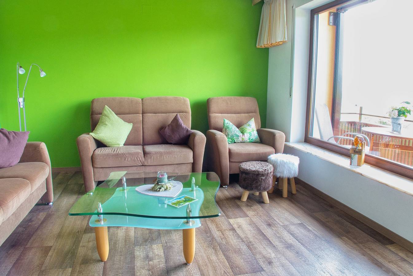 Ferienwohnungen Talblick 3 - Ferienwohnung Rhönpanorama (68qm) mit Südbalkon in Fladungen, Rhön-Bayern