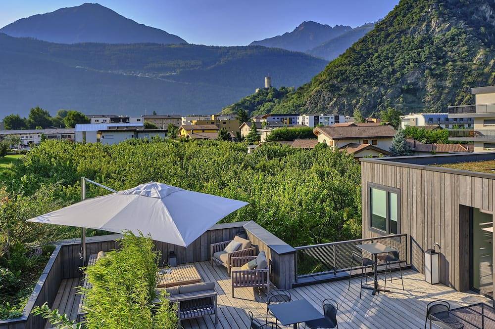 Apartamento entero, Vue Exceptionnelle, bcp de Charme, Situation Idéale, Magnifique Moderne et Neuf in Martigny (Valais), Macizo del Mont Blanc