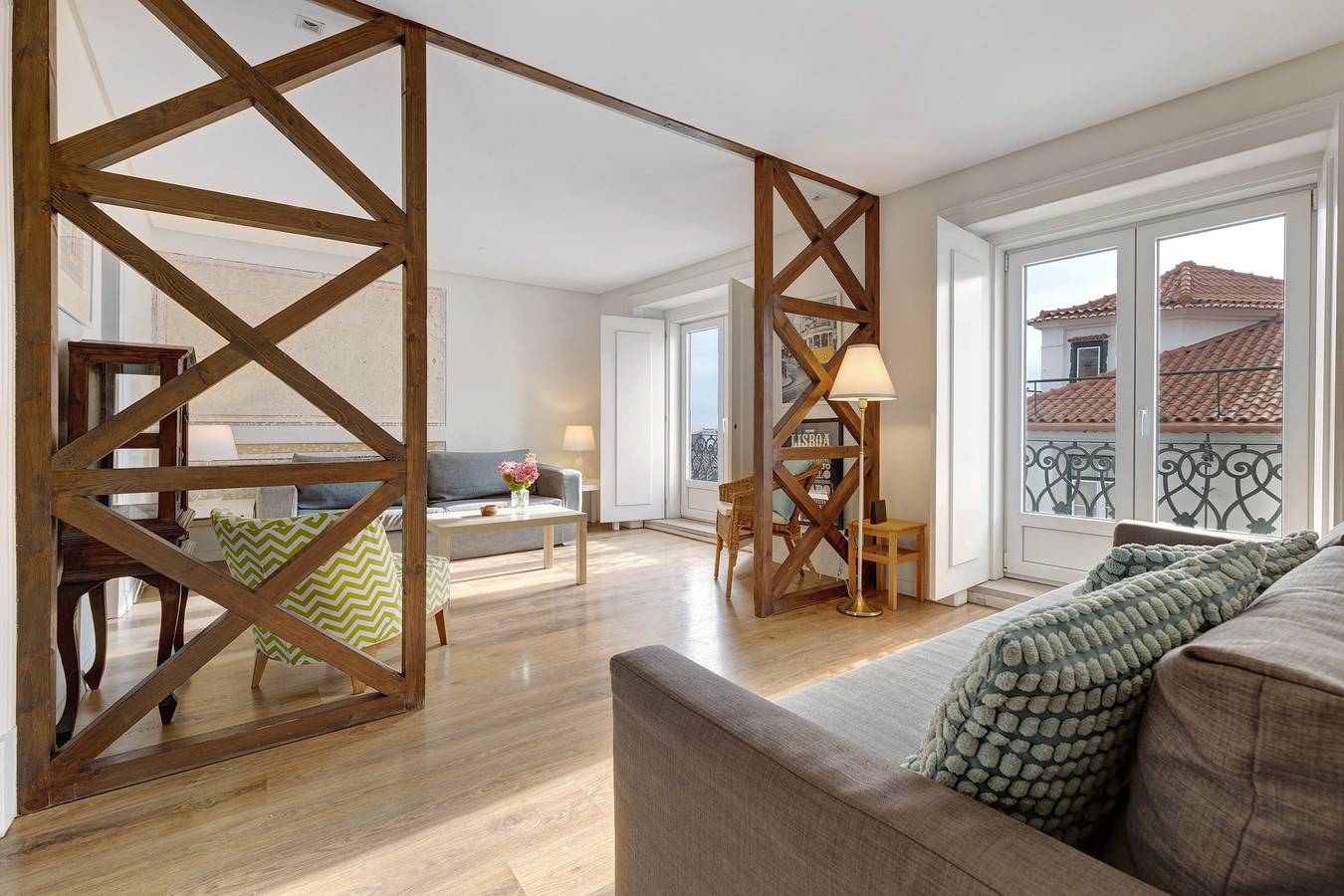 Apartamento entero, Apartamento 'Central Com Vista Rio' con Wi-Fi in Sé, Santa Maria Maior