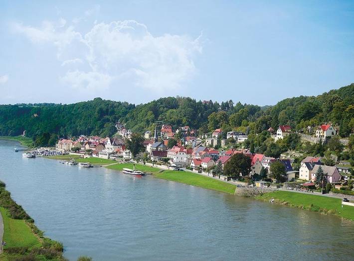 Ferienwohnung für 7 Personen, mit Terrasse und Garten sowie Ausblick in Stadt Wehlen - 3