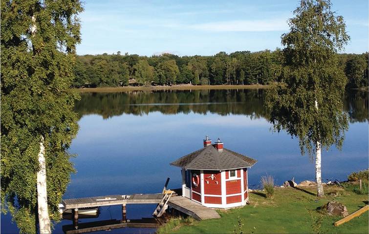 Maison de vacances pour 4 personnes avec terrasse in Mer Baltique suédoise