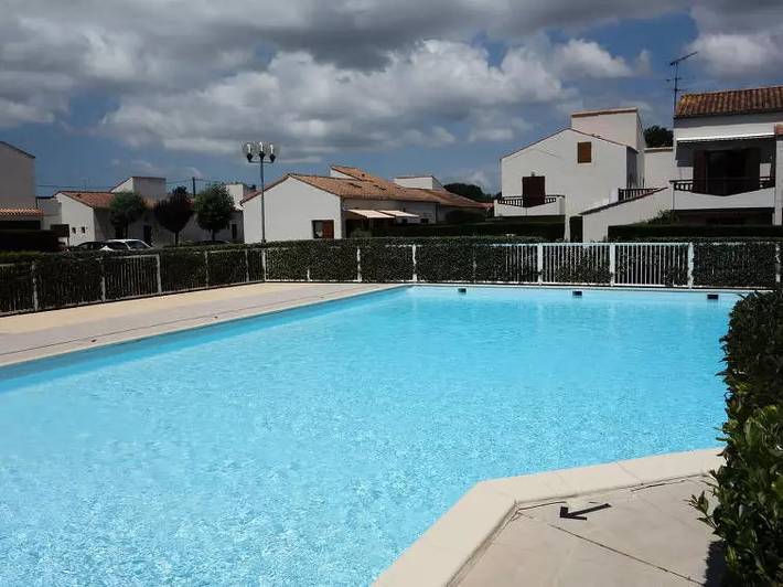 Vakantiewoning voor 3 personen, met balkon en zwembad in Saint-Palais-sur-Mer