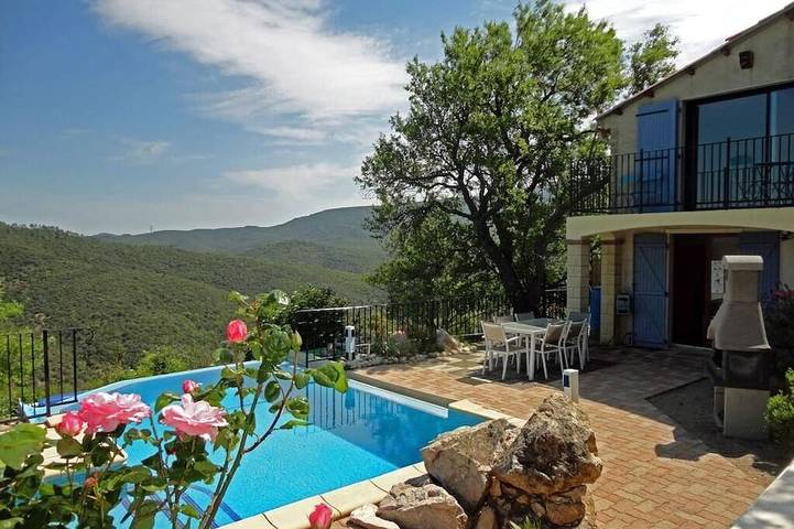 Maison de vacances pour 9 personnes, avec balcon et jardin