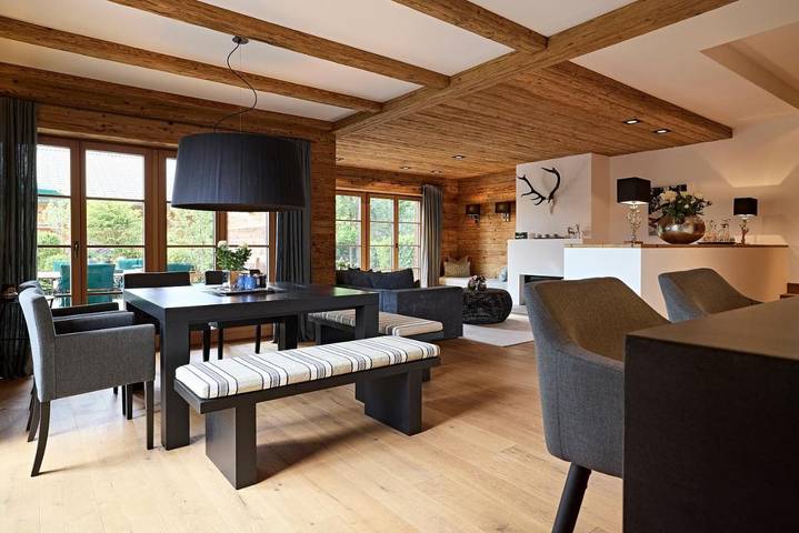 Chalet für 6 Personen, mit Ausblick und Sauna sowie Balkon in Ofterschwang - 4
