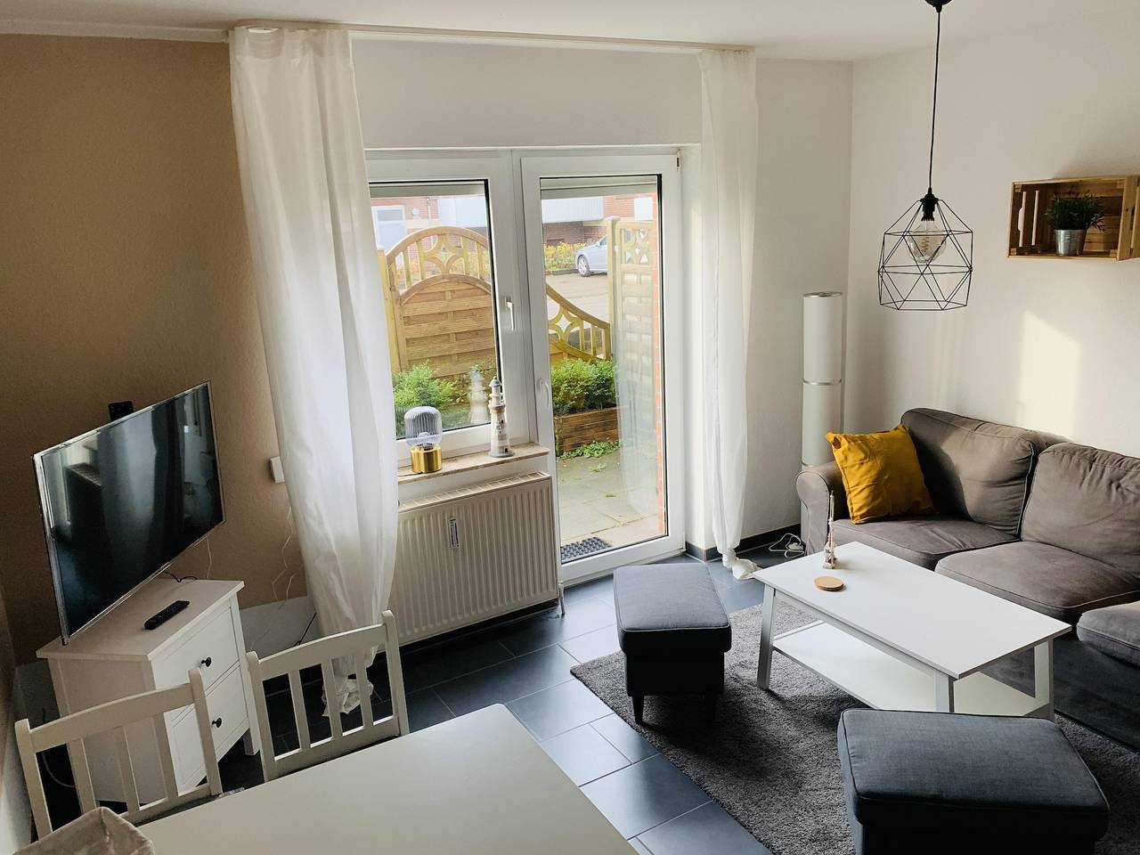 Apartamento vacacional entero, App. Nordseekrabbe 2376, 2 Hunde buchbar in Dornumersiel, Dornum