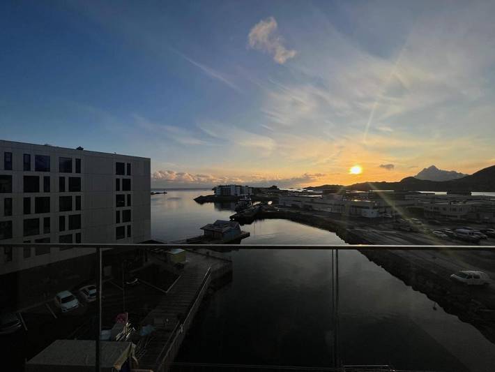Ferienwohnung für 4 Personen, mit Sauna und Balkon sowie Ausblick in Vågan - 3