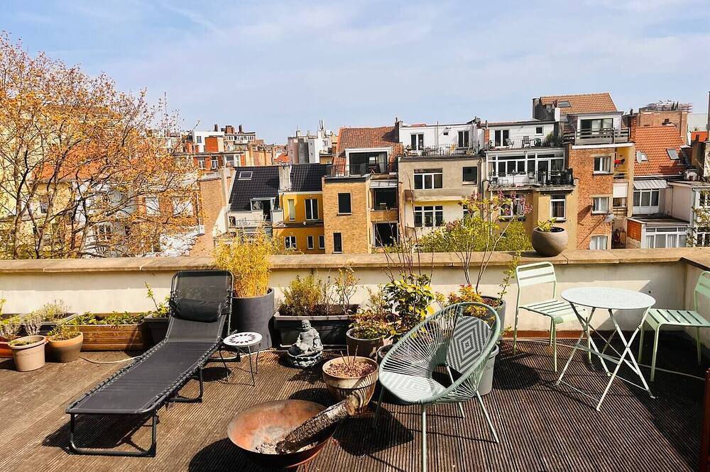 Appartamento intero, Appartement 2 Chambres Grande Terrasse Centre de Bruxelles in Molenbeek-Saint-Jean, Brussel e dintorni
