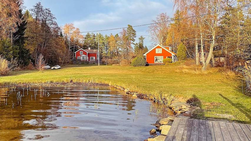 Ferienhaus für 6 Personen, mit Terrasse und Sauna, mit Haustier in Väddö - 4