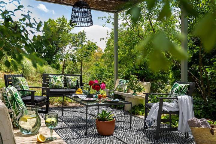 Chalet para 12 personas, con jardín además de piscina y vistas en Sierra Norte de Sevilla - 3