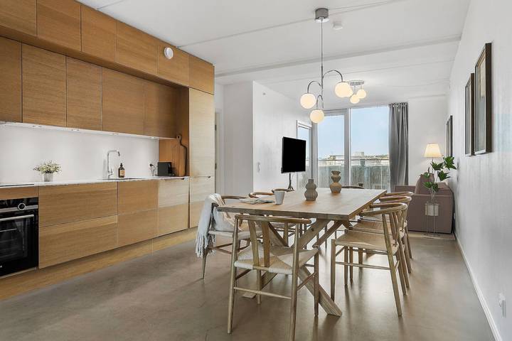 Ferienwohnung für 8 Personen, mit Terrasse und Seeblick sowie Garten in Aarhus - 2