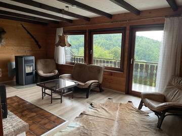 Ferienwohnung für 2 Personen, mit Terrasse und Ausblick, mit Haustier in Schöfweg