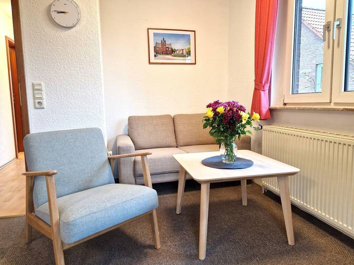 Ferienwohnung für 3 Personen, mit Balkon in Norddeich