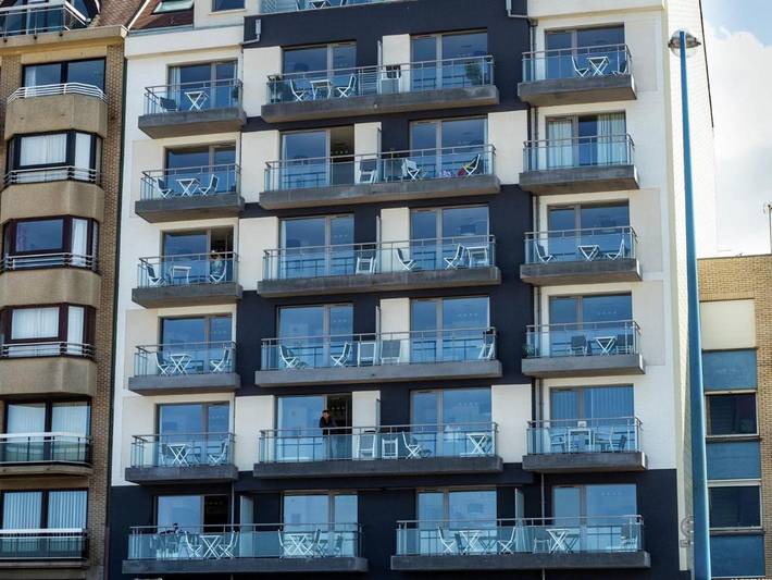 Appartement de vacances pour 4 personnes, avec balcon, animaux acceptés à Bray-Dunes