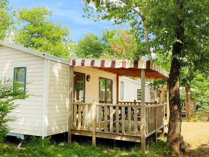 Camping pour 4 personnes, avec Bassin pour enfant et Sauna à Sanguinet