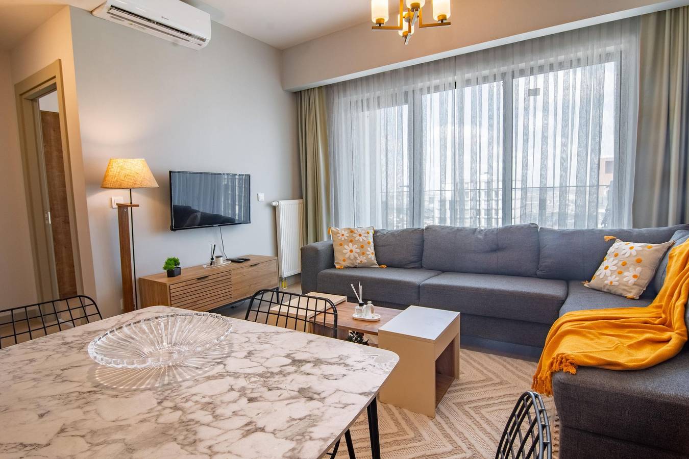 Ganze Wohnung, Cozy Retreat: Modern 1Br Apt in Esenyurt, Marmararegion
