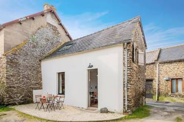 Gîte pour 4 personnes, avec terrasse à Saint-Benoît-des-Ondes