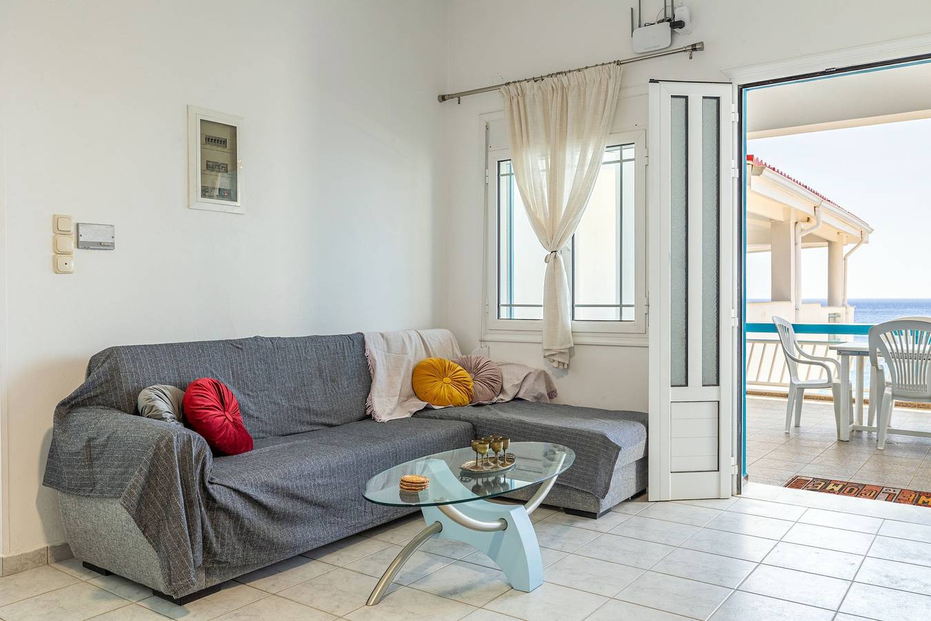 Ganze Wohnung, Ferienwohnung für 6 Personen mit Terrasse in Iraklio-Heraklion und Umgebung