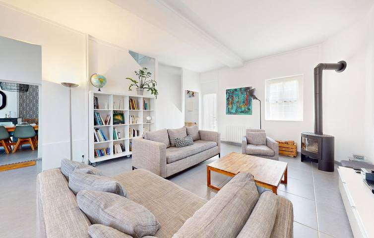 Location de vacances pour 10 personnes, avec terrasse ainsi que jardin et vue à Saint-Viâtre - 3