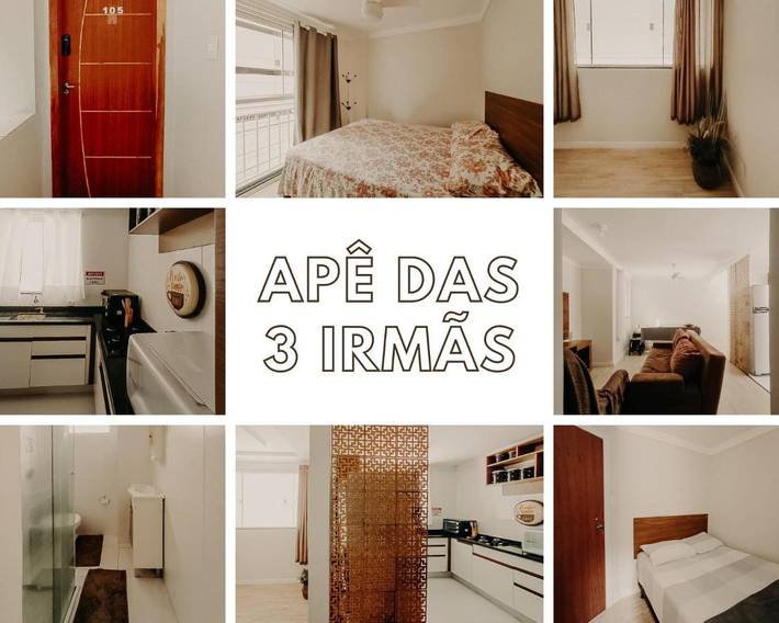 Casas e apartamentos de temporada para 6 pessoas, com terraço e vista, adaptado a crianças em Praia Brava SC