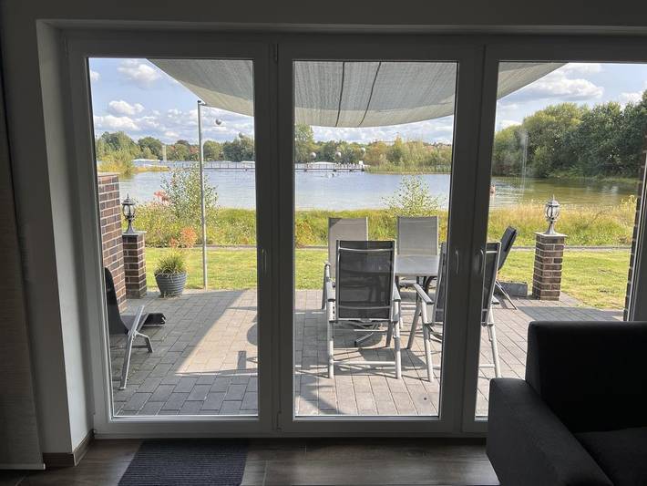 Neu! Ferienhaus Schöne Aussicht direkte Strandlage in Aurich, Landkreis Aurich